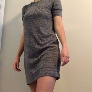 grey dress